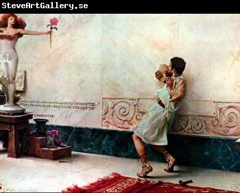 unknow artist Arab or Arabic people and life. Orientalism oil paintings 545